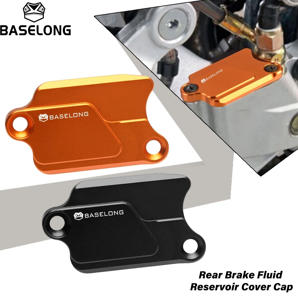 For KTM 950/990 ADVENTURE R/S 950SUPERENDURO 950 990 SUPERMOTO 990SMT Motorcycle Accessory Rear Brake Fluid Reservoir Cover Caps