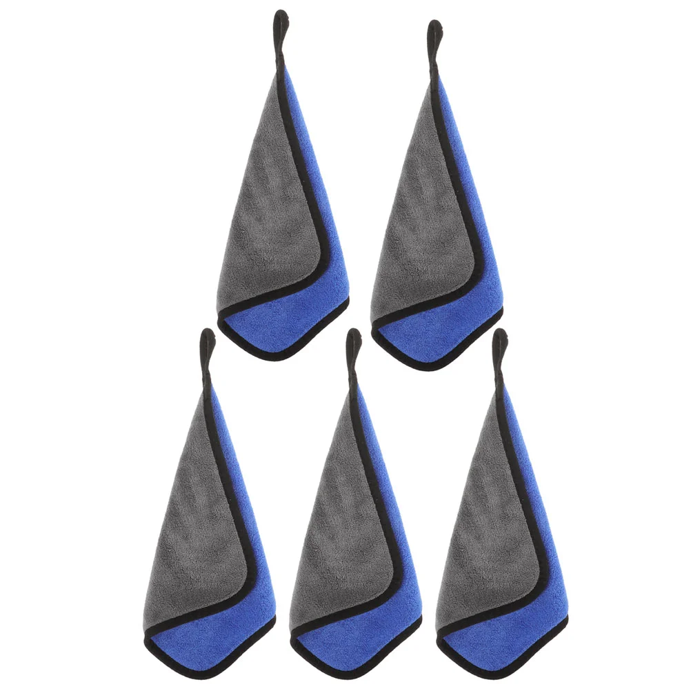 5 Pcs Pole Cloth Pool Stick Shaft Cleaner Accessories Cleaning Professional Pools Cue Polisher Coral Fleece