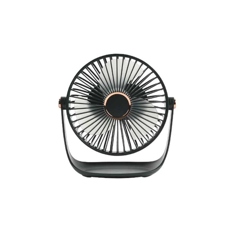 USB Recarregável Mini Desk Fan, Elétrica, Portátil, 3 Velocidades de Vento, Uso para Desktop, Desktop Use, Nova chegada