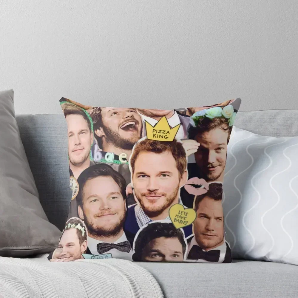 

Chris Pratt Throw Pillow Sofa Decorative Covers luxury covers Pillow Cases Decorative Luxury Pillow Cover