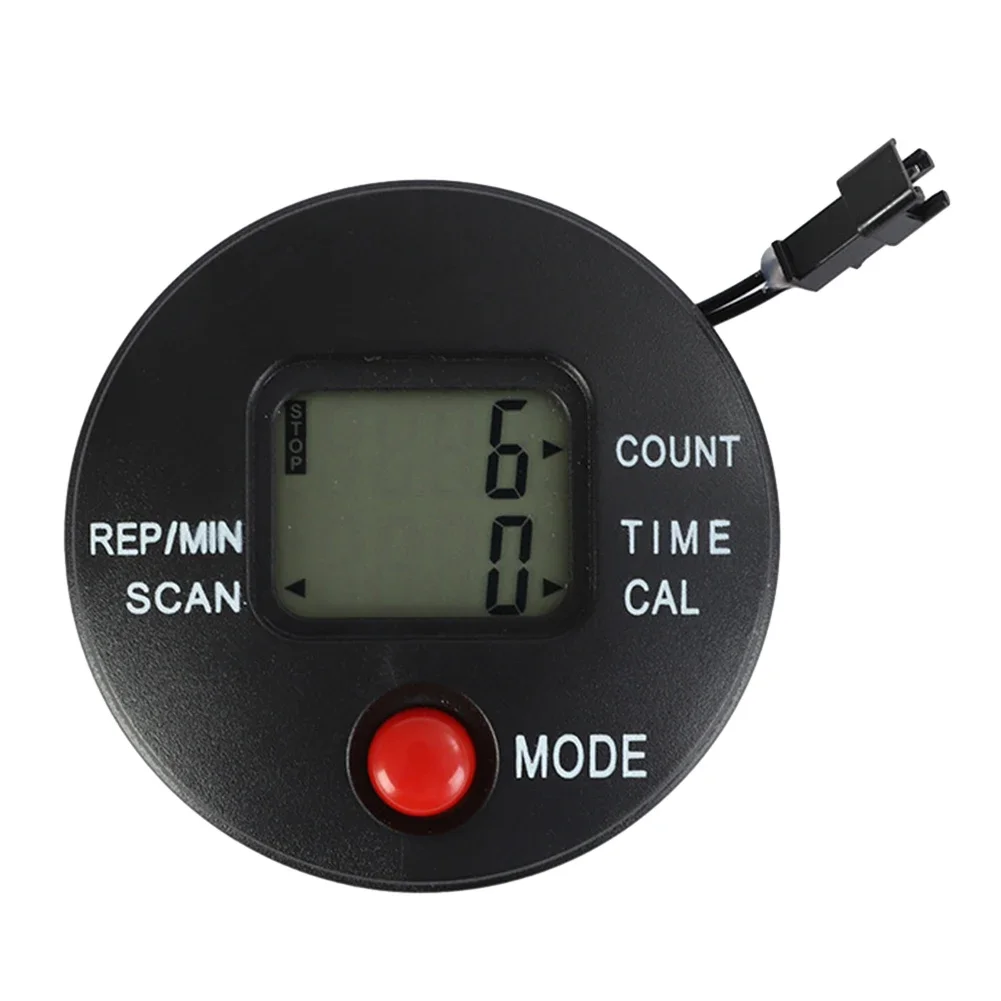 1 Pc Stepper Counter Monitor 76X76mm Stepper Counter Monitor Digital Display Exercise Bike Monitor Gym Practical Accessories