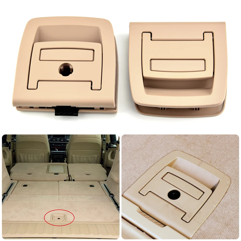 For BMW E70 X5 E71 X6 Trunk Handle Carpet Floor Trim Cover 2006-2013 Accessories 51479120283 51479120284 51476958161 51476980200