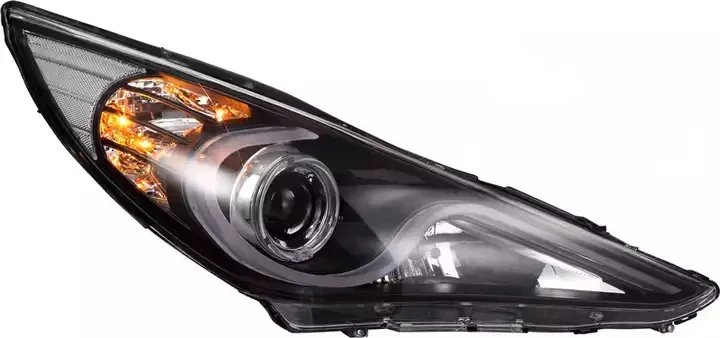 Car Head Lamp Angel Eyes LED Headlight For Hyundai Sonata 2011 2012 2013 2014 2015 2016 2017 2018 - view 3