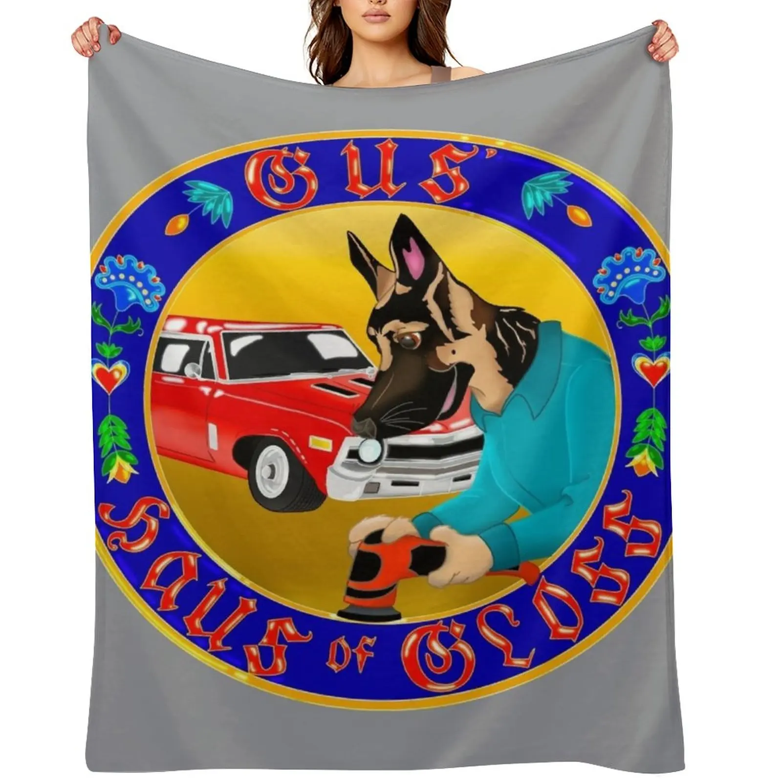 

Gus’ Haus of Gloss Throw Blanket Bed covers Cute Stuffeds Blankets For Sofas Blankets