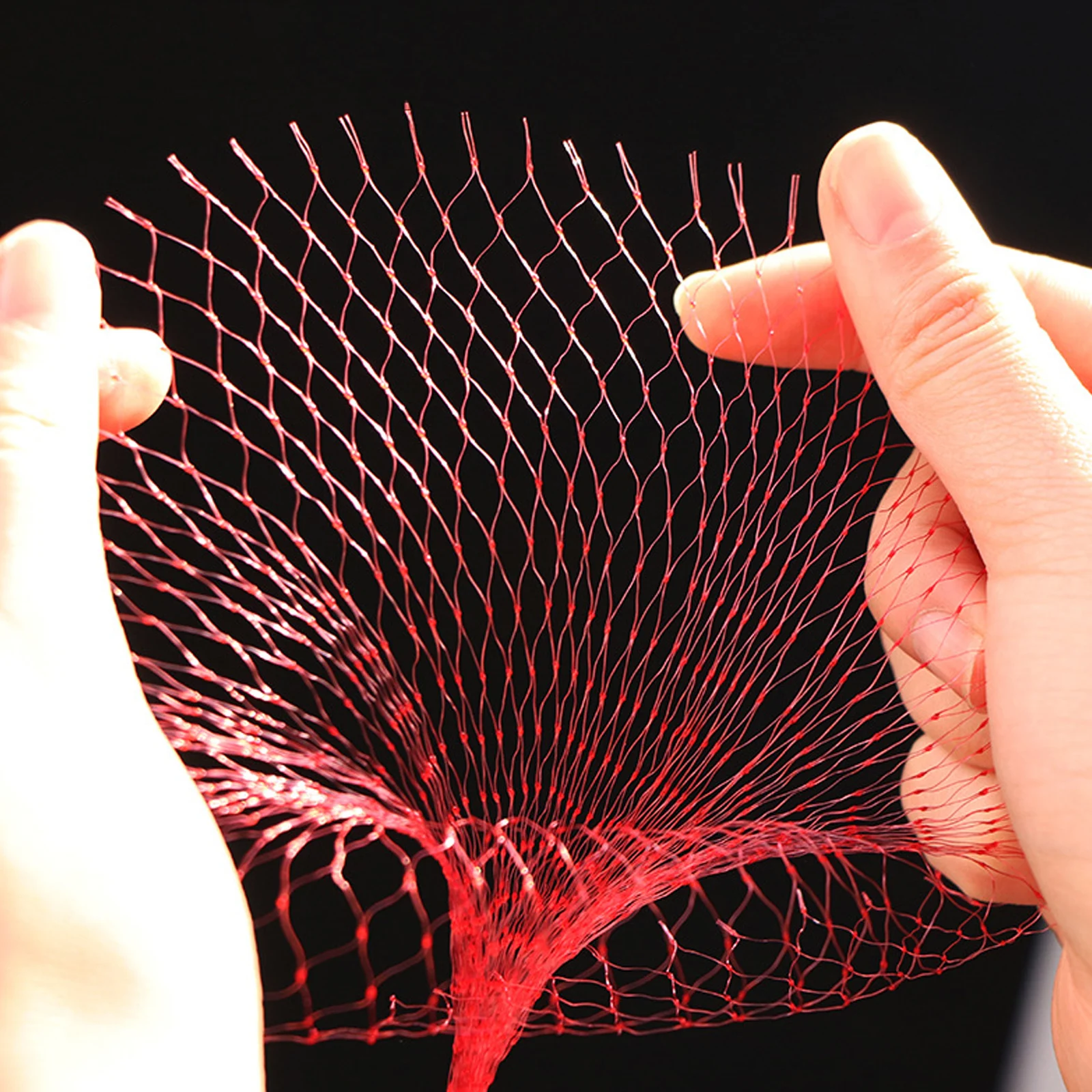 

200Pcs Nylon Drawstring Mesh Bags Fruit Storage Watermelon Nets Lightweight Shopping Pouches for Vegetables Kitchen