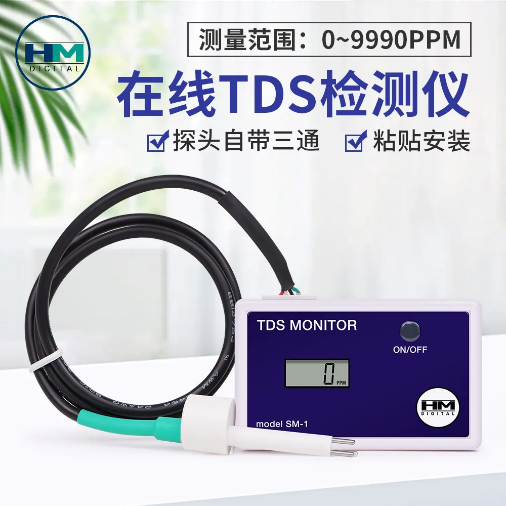 Digital salinity dissolved oxygen total hardness Water Quality Purity Tester TDS Meter Filter LCD Display Temp School/Laboratory view 3