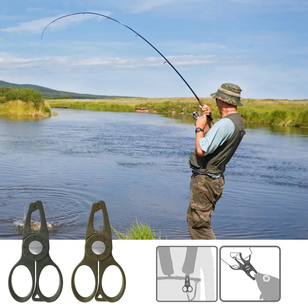 

Fish Controller Tool Escape-proof Fish Gripper Pliers for Outdoor Fishing Mini Handheld Sawtooth Lip Grabber for Fishermen