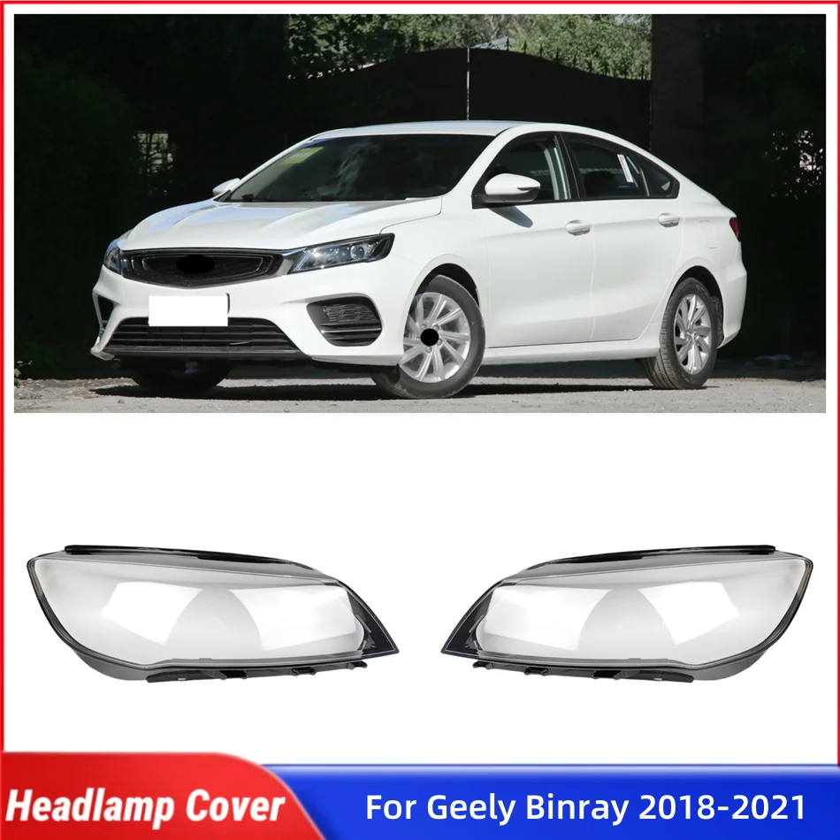 

For Geely Binray 2018 2019 2020 2021 Car Replacement Parts Shade Headlight Headlight Rubber Cover