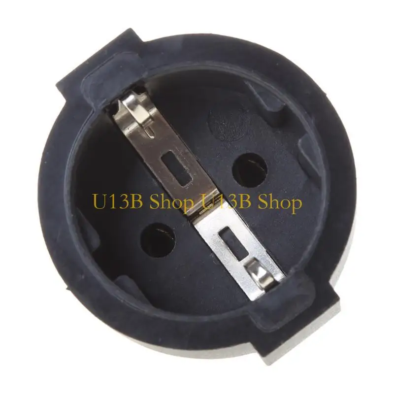 U13B Travel Converter 3pin to EU 2pin Conversion Plug for Germany Korea France