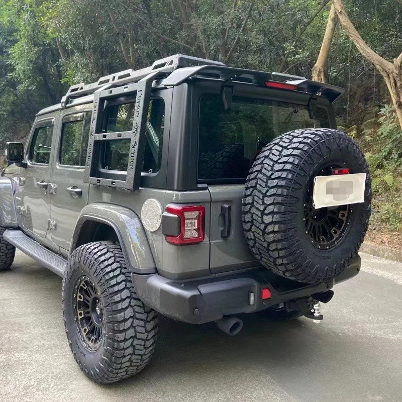 For JEEP Wrangler JK JL 2018-2024 Rear Roof Spoiler Wing With