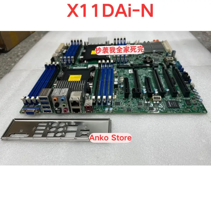 Second-hand test OK ，X11DAi-N Dual Channel 3647 Server Motherboard