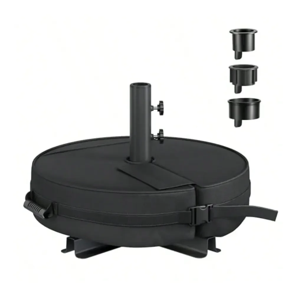 

Umbrella Base Round Patio Umbrella Stand Sand Fillable Bag 66 Lb For 510 Ft Umbrellas HeavyDuty For Poles Of Different Diameter