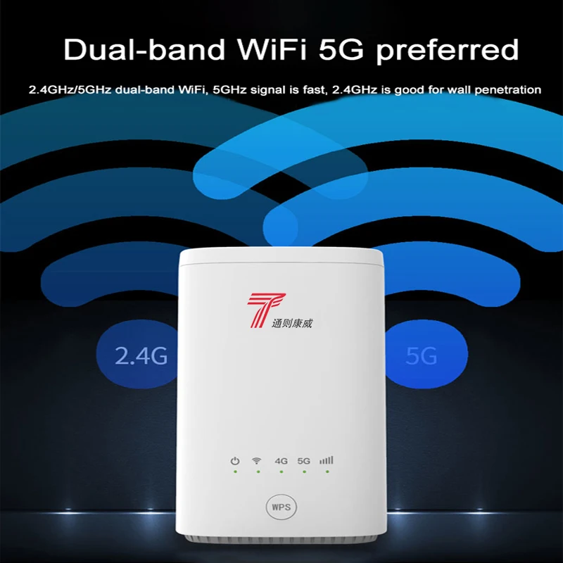 Mở Khóa ZLT X21 5G CPE Trong Nhà Router Tiểu 6GHz NSA + SA Lưới Repeater Mở Rộng Sóng Không Dây có Thẻ SIM Gigabit Router