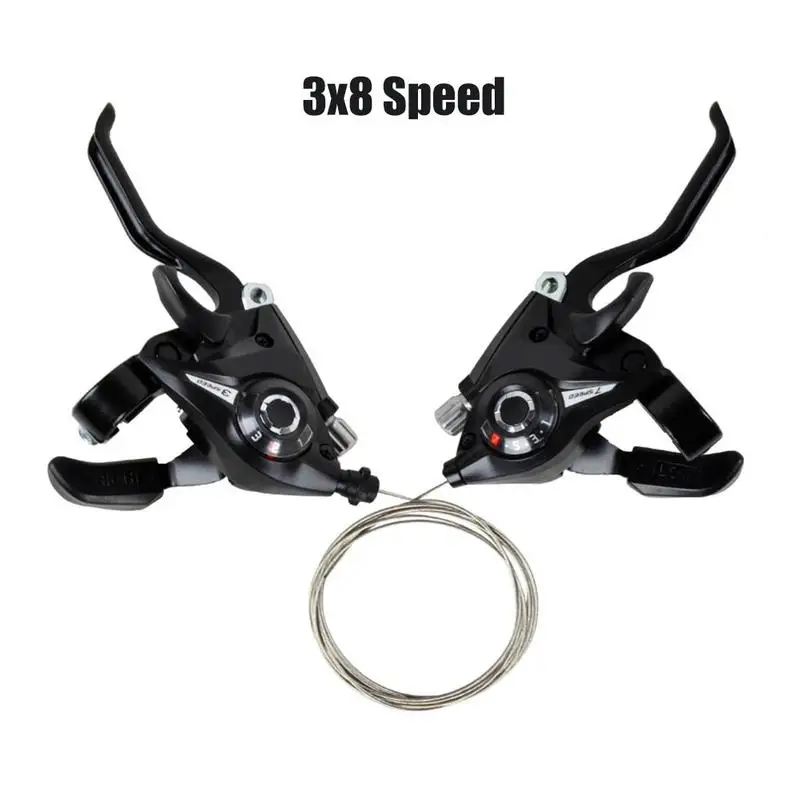 3x8 Speed Shift Lever Shifter Right Left Bicycle Derailleur For Shimanos Acera SL-M310 Mountain Hybrid Cycling Bicycle Parts