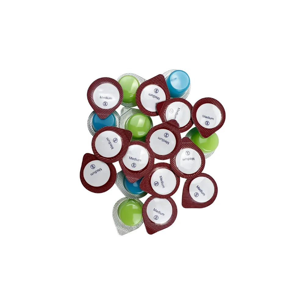 100Pcs Fruity Flavor Dental Polishing Paste Different Grit Teeth Whitening Jelly Dentistry Lab Consumable Materials Dental Use