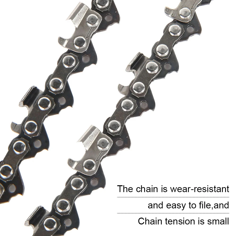 Imagem -05 - Polegada Chainsaw Cadeia 76 Knots Liga Aço Substituição Cadeia Sharp Heavy Duty Lumber Cutting Attachment 20