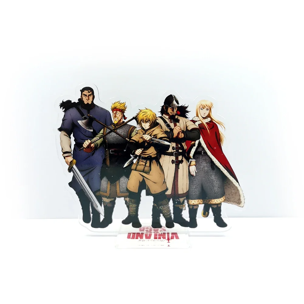 VINLAND SAGA Thorfinn Thors Thorkell Canute figura acrílica con soporte modelo placa soporte pastel topper anime juguete