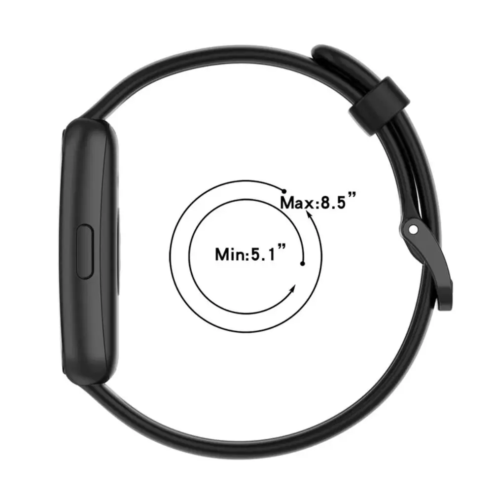 Substituição TPU Watch Strap, pulseira de relógio inteligente, pulseira respirável, acessórios para Huawei Band 6, Honor Band 6, novo