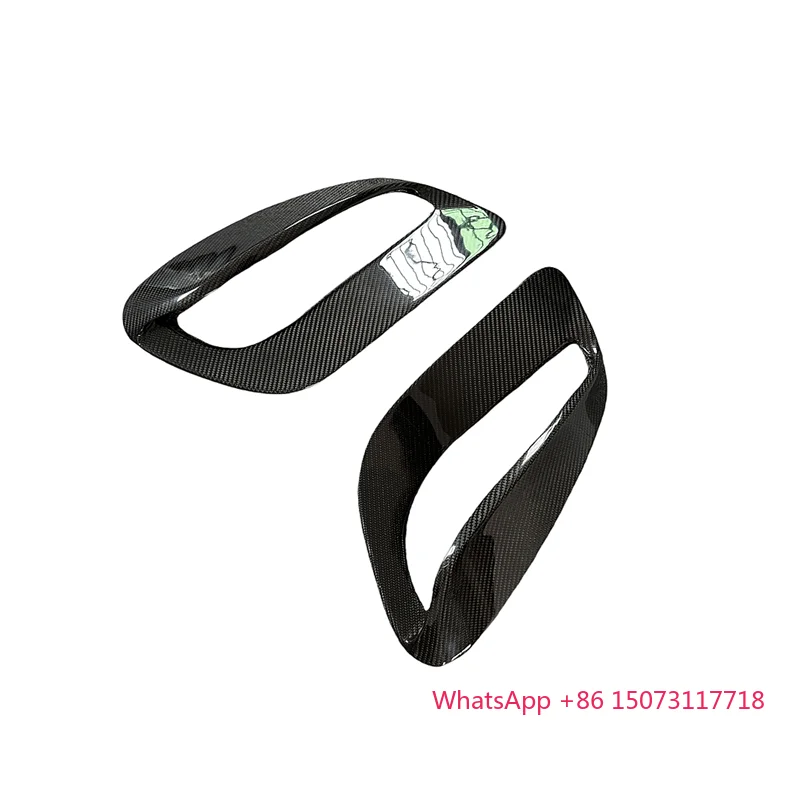 

New Condition Carbon Fiber Prepreg Dry Parts Body Kit Side Air Intakes for 911 992 Turbo S Bumper