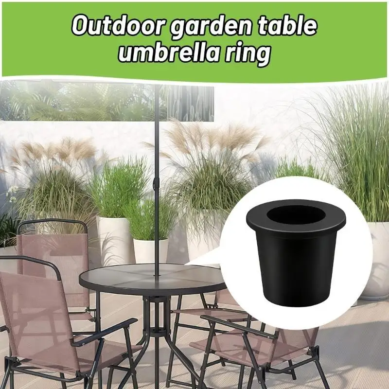 Table Umbrellas Hole Rings Plug for 2 to 2.5In Patio Table Hole Umbrellas Cones Wedges Plug Table Rings Hole Insert