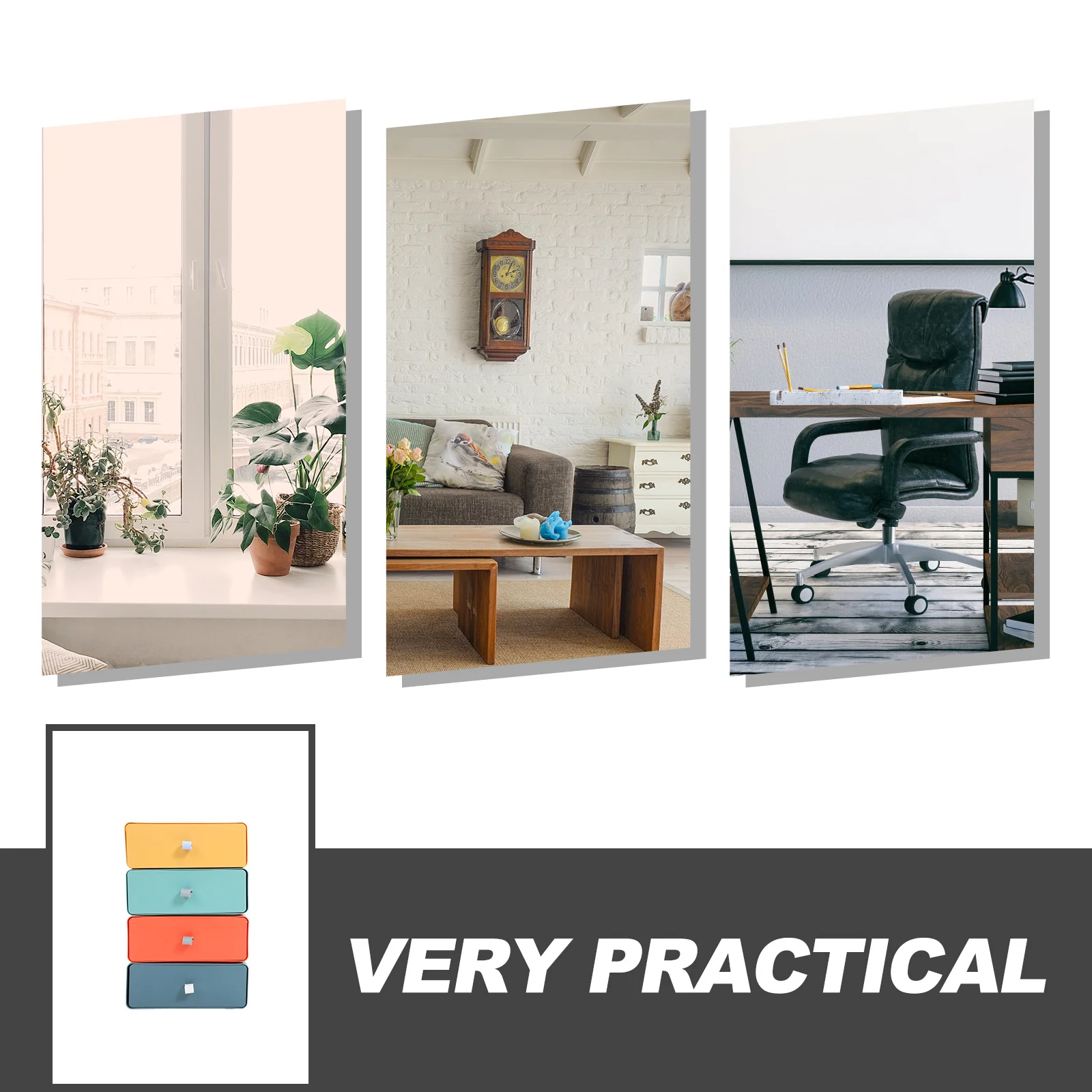 4 stücke Stapelbare Schublade Organisation Box Desktop Lagerung Fall Für Office Home Schule Multifunktionale Kunststoff Sortierung Container