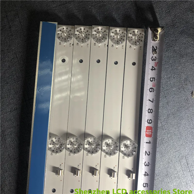 CC02320D562V04 320E9 56CM 6LED 6V Aluminium 100% neue LCD-TV-Hintergrundbeleuchtungsleiste