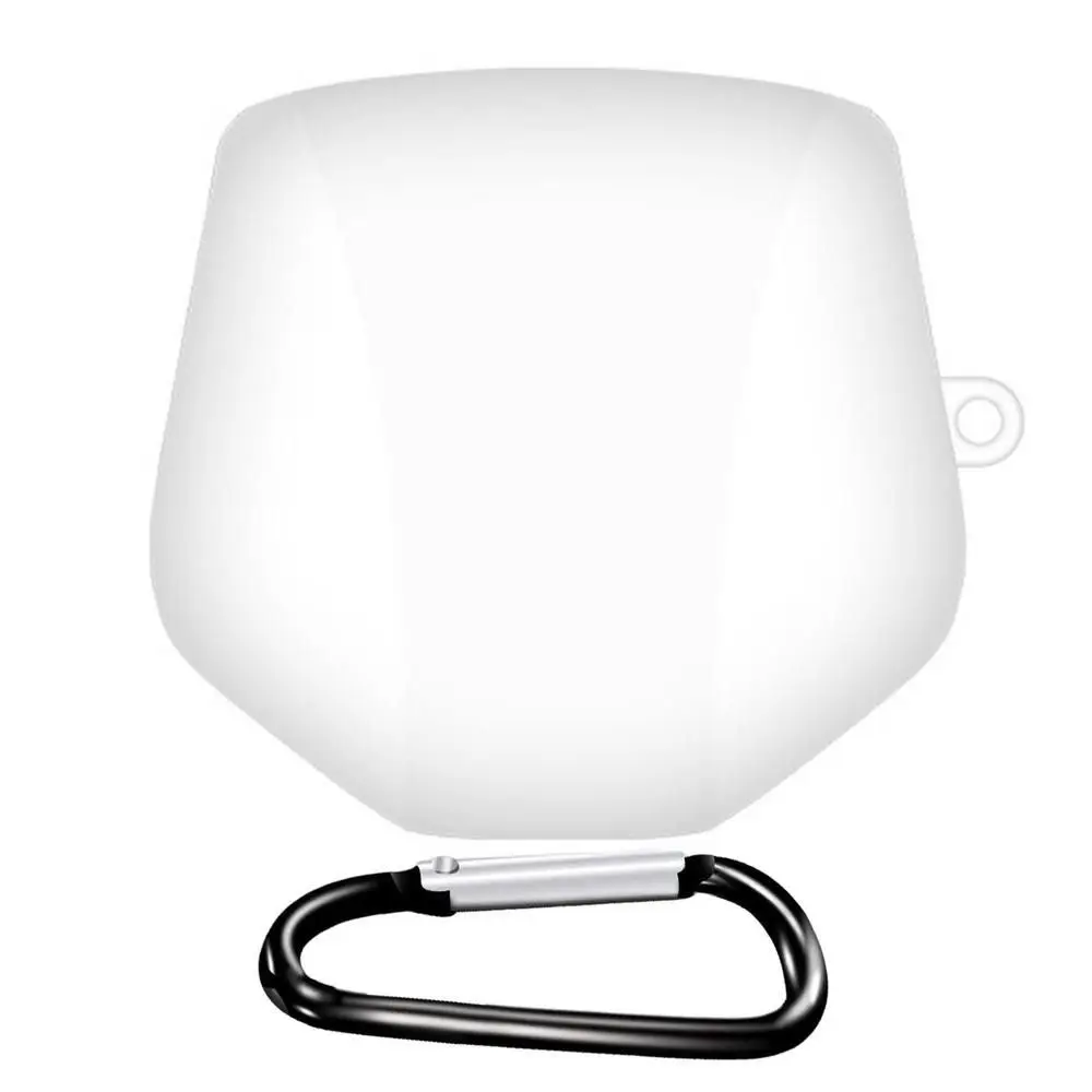 Estuche de almacenamiento de silicona para auriculares inalámbricos Lenovo GM2 Pro, bolsa de transporte dura con cremallera, bolsa de viaje con mosquetón