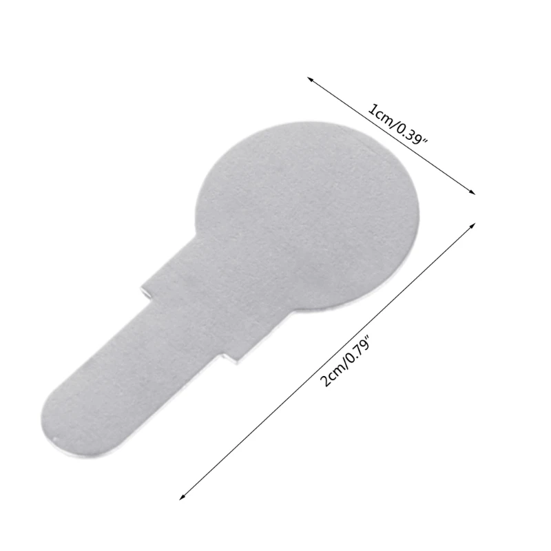 Potência Lithium Nickel Plated Chapa De Aço, Soldagem A Ponto Folha, Drop Shipping, 18650, 100 Pcs por lote