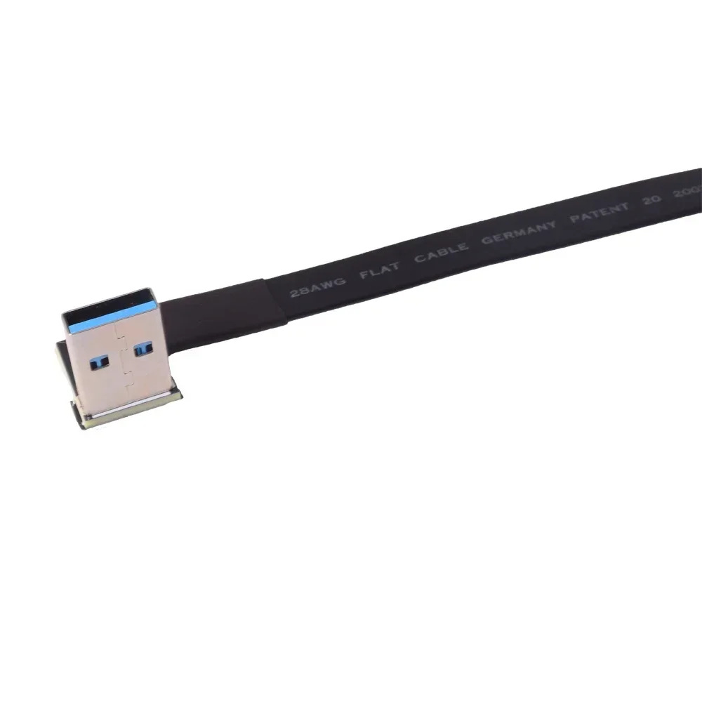 ADT 13Pin USB 3.1 Cable 10Gbps Flat Ribbon Gen2 USB-A Android Auto Cable 3A Type-C Charger Fast Charging Sync Data Transfer Wire