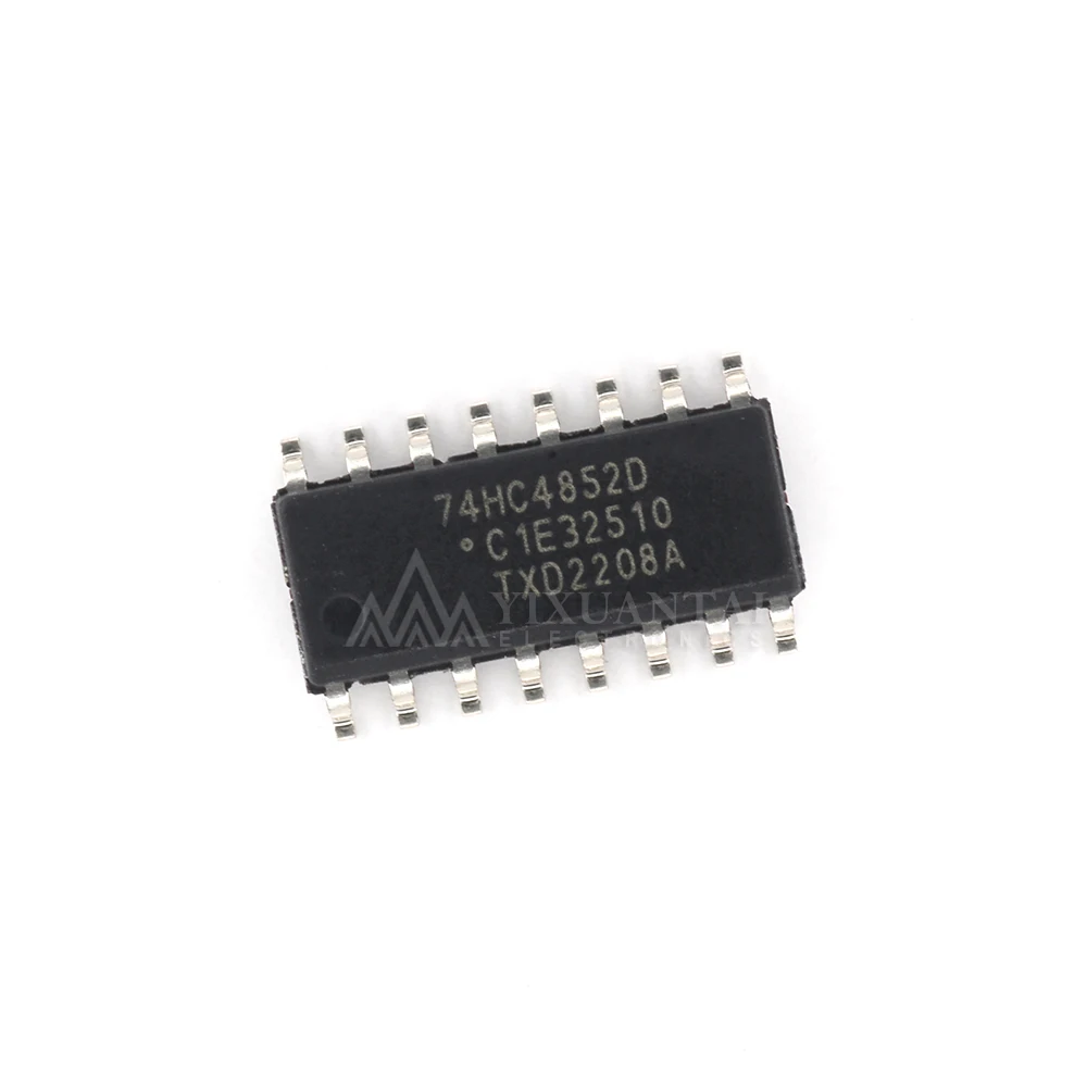 10pcs/lot NEW 74HC4852D  SN74HC4852D  IC SWITCH SP4T X 2 195OHM 16SOIC  16SO 74HC4852DR  SN74HC4852DR