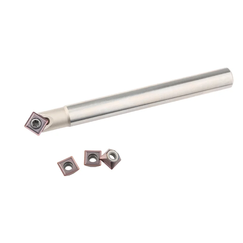Imagem -02 - Deskar Spmx 090408 Spmx 060204 Spmx 110408 Lâmina de Carboneto Cnc Spmx de Inserção de Carboneto para Máquina de Chanfrar Ponto Fixo de 45 Graus