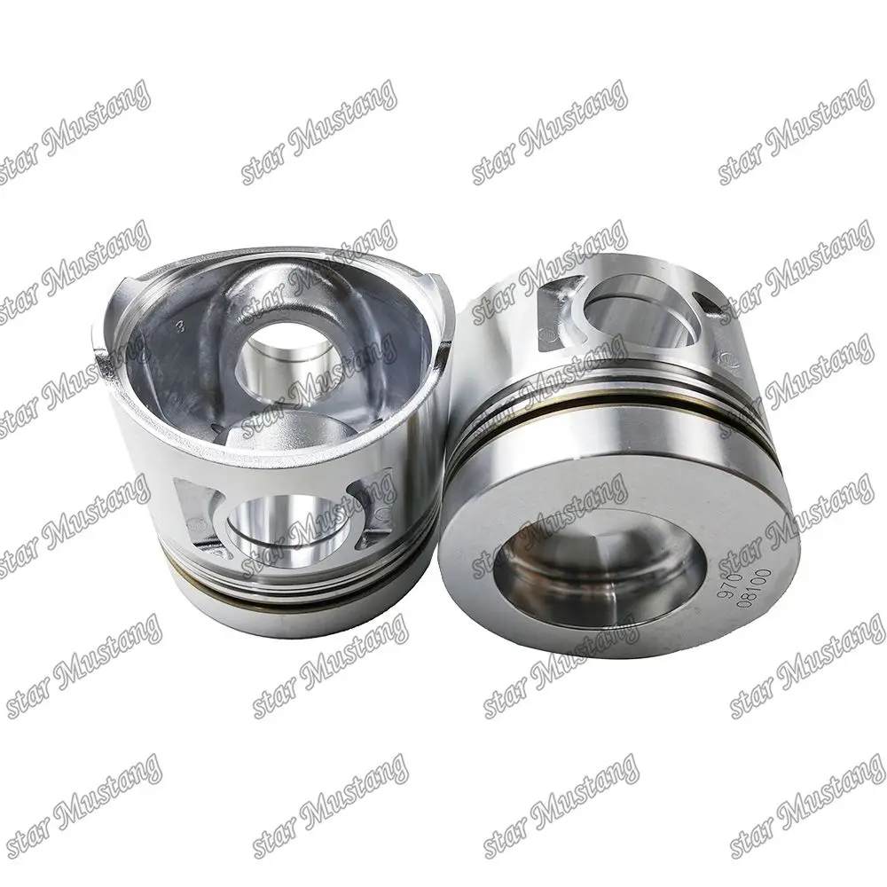 Piston S4K S6K 3066 Without Internal Cooling 60mm Combustion Chamber 34317-08100 Suitable For Caterpillar Mitsubishi Engine