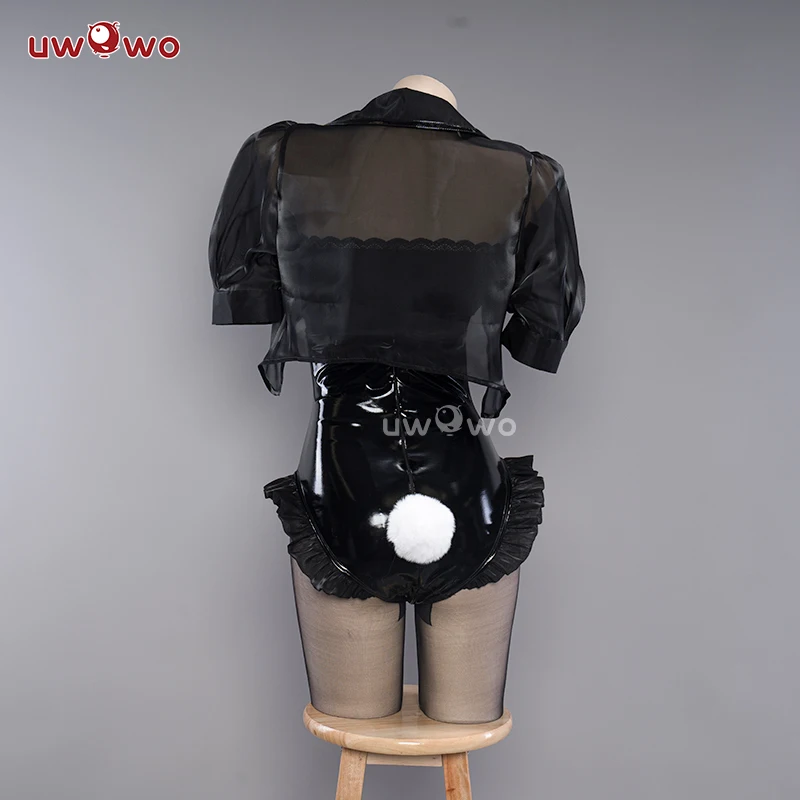 IN STOCK UWOWO 2B Bunny Suit Cosplay Type B Cosplay Coat with Bodysuit Halloween Costumes Costume