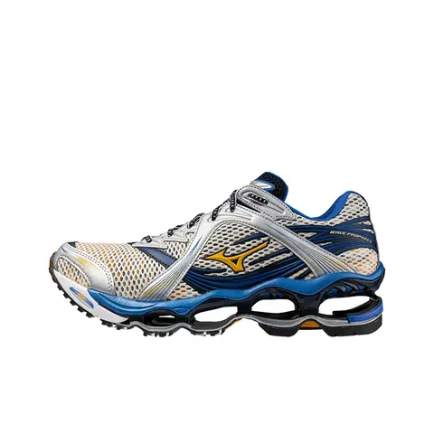 Mizuno Wave Prophecy 1 Running Shoes Men's Low Top Gold/Pink/Blue D1GA265501