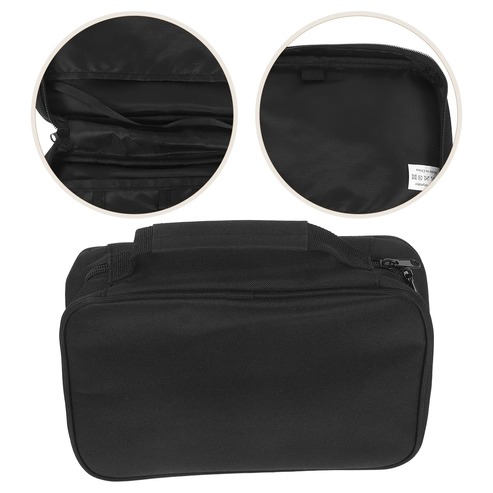 

Bible Cover With Handle Waterproof Zippered Book Case Bible Protector Bag Pockets Carrying Organizer For Church Study Travel