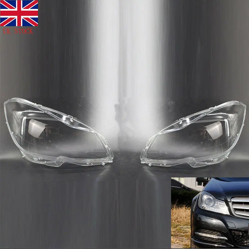 

Для Mercedes-Benz C-Class W204 C250 C300 C350 C63 AMG 2011-2015: Защитный колпак/крышка фары (левая/правая сторона)