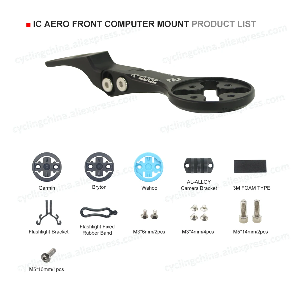 Syncros IC AERO IM Front Computer Mount CNC Machined Alloy Mounts