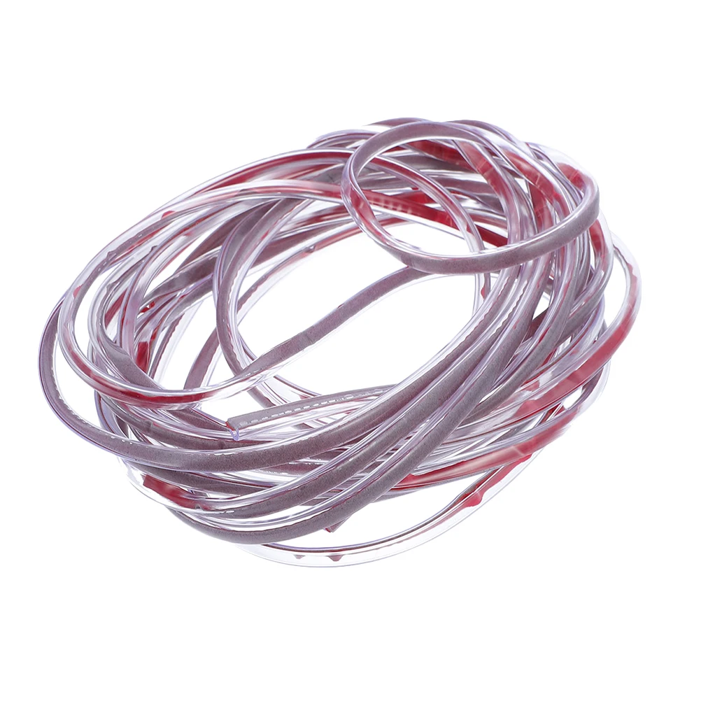 

Universal Car Door Edges Guard Auto PVC Rubber Door Seal Strip Vehicle Protective Edge Trim Anti-Collision Noise Reduction