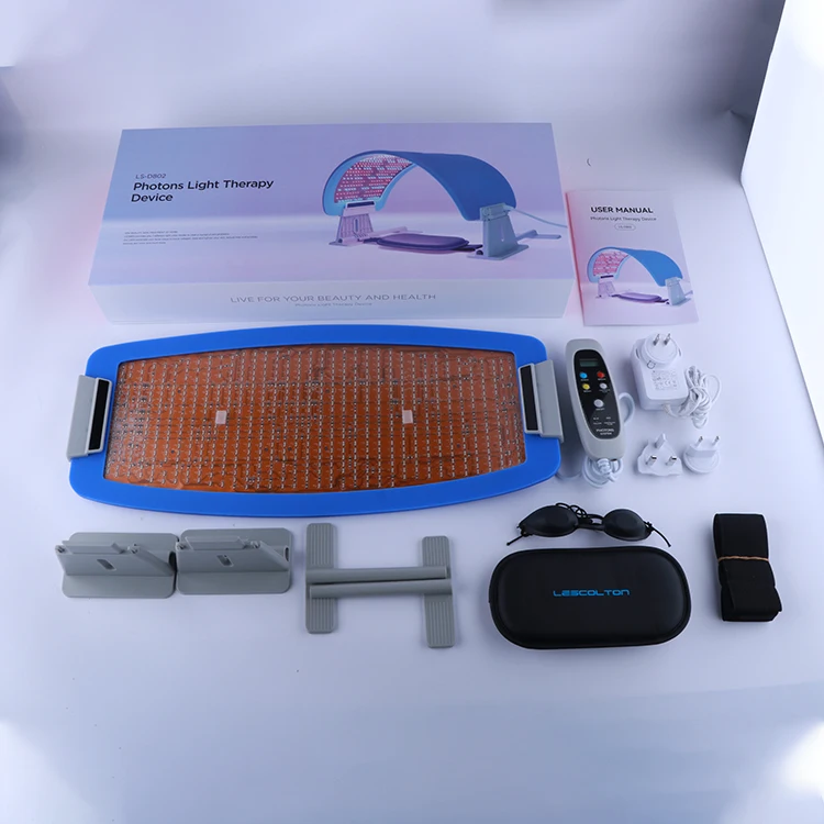 New PDT Photon Light Facial Therapy 7 Colors LED Face Lifting Led Light Therapie With 633nm Red Light 830nm Infrared