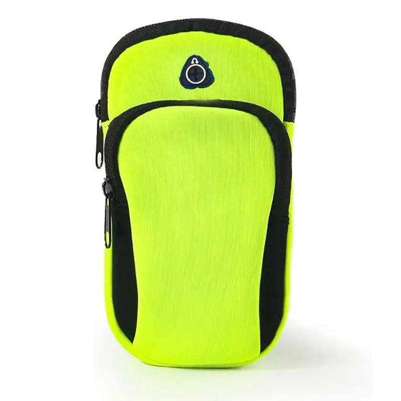 Sweatproof Oxford Sport Fitness Running Phone Arms Bag Armband Phone Case Holder Bag Gym Arm Band with Headphone Hole