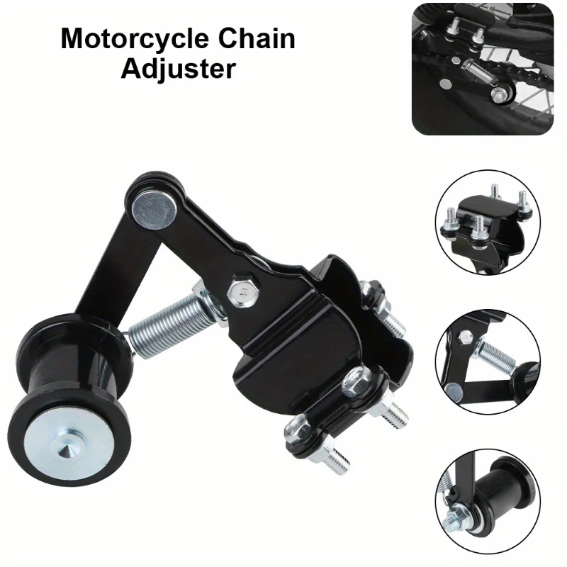 

Motorcycle Chain Regulator Chain Tension Regulator Motorbike Chain Tensioner Durable ATV Off Road Motorcycle Accessory