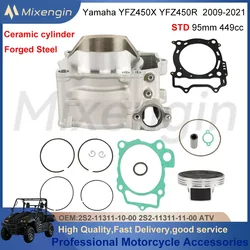 STD 95mm 449cc For Yamaha YFZ450R YFZ450X WR450 2S2-11311-00-00 09-21 Engine Parts cylinder piston gasket Rebuild Overhaul kit