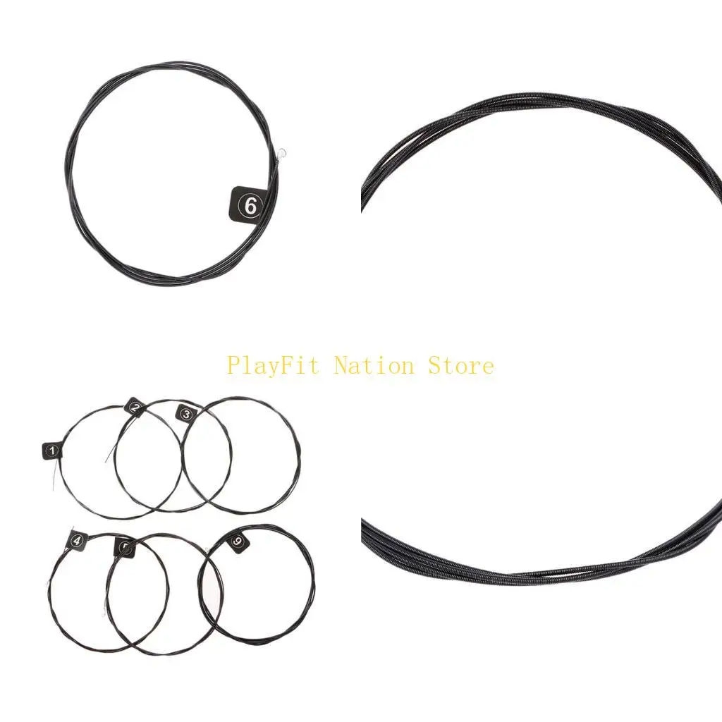 

242F Orphee NX35-C 6pcs Classical Guitar Strings 028-045 Inch Nylon Steel Plated