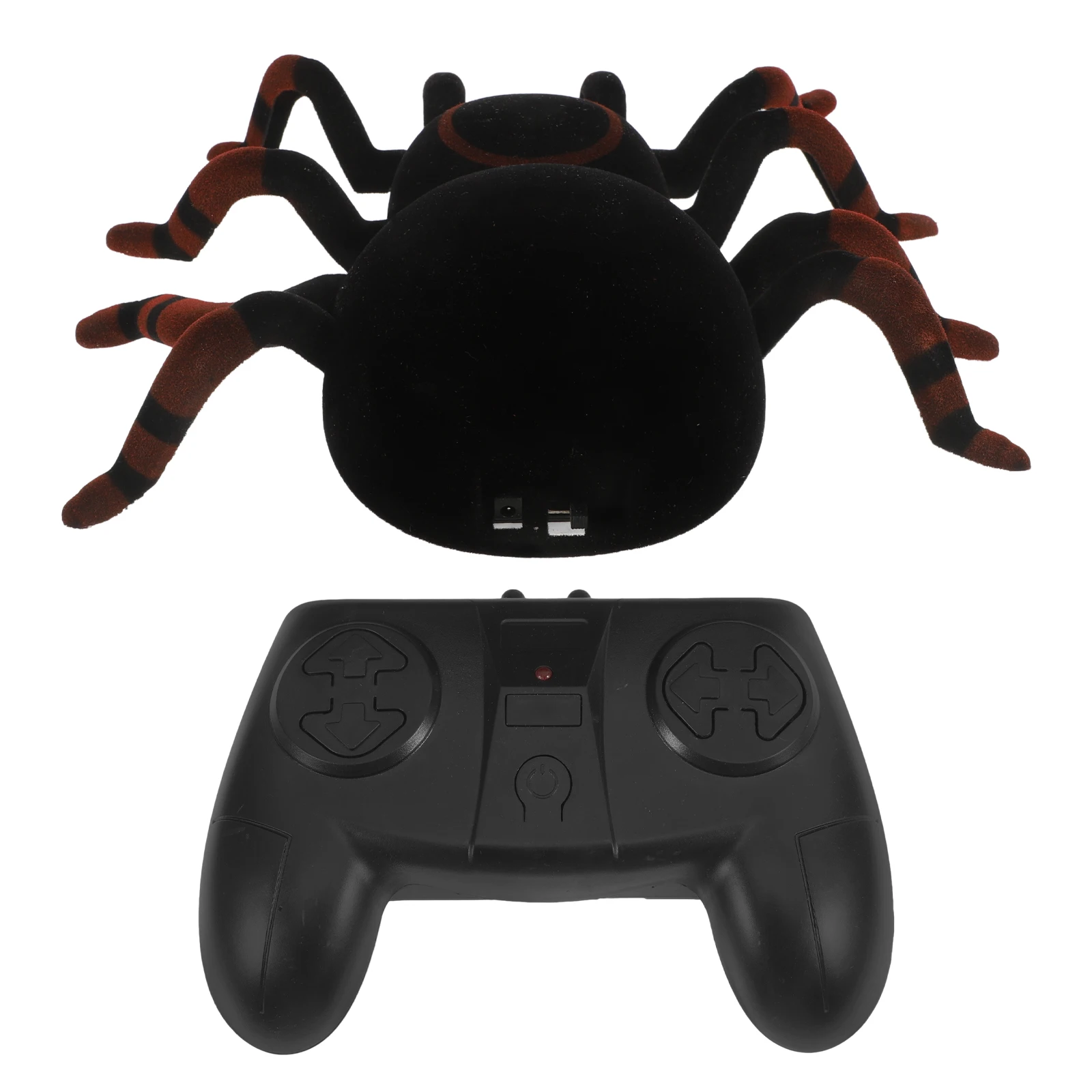 2024 Upgraded Remote Control Wall Climbing Spider Electronic Scary Spider Crawler For Kids Adults Black 18X15Cm