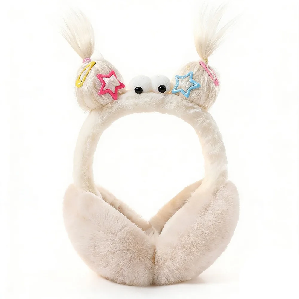 مادة حماة الأذن نسيج فروي تصميم يندبروف تدفئة الأذن وظيفة التجمد تصميم قابل للطي يغطي الأذن استخدام النساء