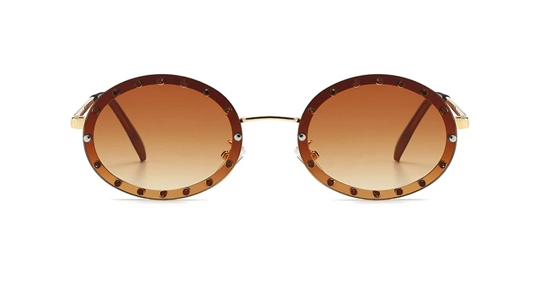 46127 Luxus-Sonnenbrille mit Diamantrahmen, Damenmode, kleine Größe, ovaler Sonnenschutz, Vintage-Schutz, UV400 – Detail 19