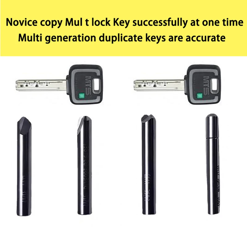 High Security Mul T Lock Cutter Set For Copy Multilock Keys On Vertical Key Machine Locksmith Tool Key Duplicating Tools