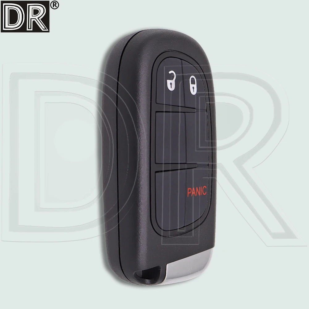 DR Replacement Car Remote Key Shell Case For Jeep Cherokee Dodge Chrysler Ram 1500 2500 3500 Durango