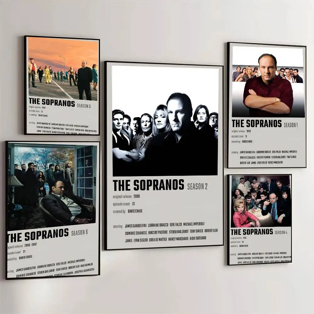 أسود أبيض كلاسيكي التلفزيون اللعب السوبرانو المشارك ذاتية اللصق الفن ورقة مقاومة للماء ملصق المنزل بار غرفة جدار ديكور