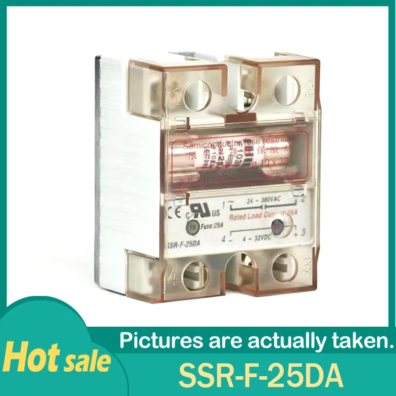 100% New Original 1PCS SSR-F-10DA SSR-F-25DA SSR-F-25DA-H SSR-F-40DA